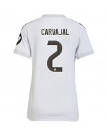 Real Madrid Daniel Carvajal #2 Kotipaita Naisten 2025-26 Lyhythihainen